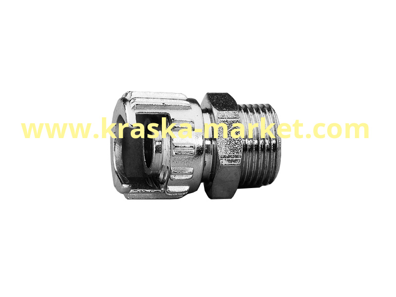 14021 Соединение:M 1/4'' -полугайка для байонет