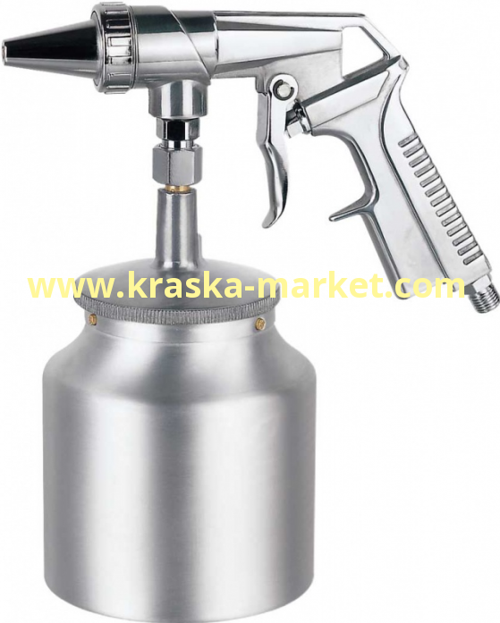 Пистолет пескоструйный с бачком 1л, PS-4. Производитель: VOYLET.